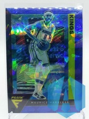 2020-21 Panini Flux Blue Cracked Ice Maurice Harkless #156